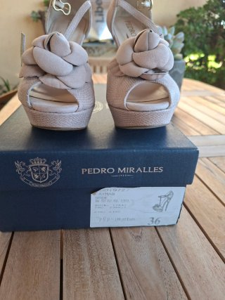 Zapatos de fiesta Pedro Miralles rosa