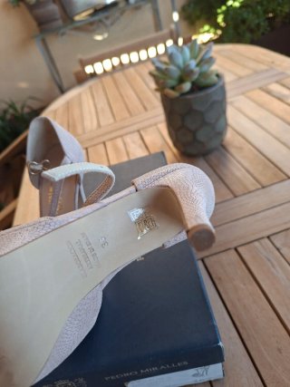 Zapatos de fiesta Pedro Miralles rosa