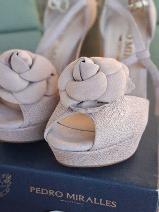 Zapatos de fiesta Pedro Miralles rosa