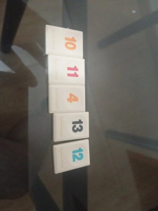 5 Fichas Rummikub Travel (10,11,4,13,12)