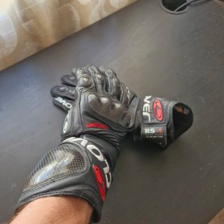 Guantes Moto Clover RS4 Talla M Carbono