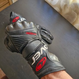 Guantes Moto Clover RS4 Talla M Carbono