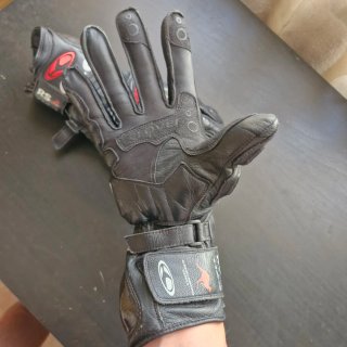 Guantes Moto Clover RS4 Talla M Carbono