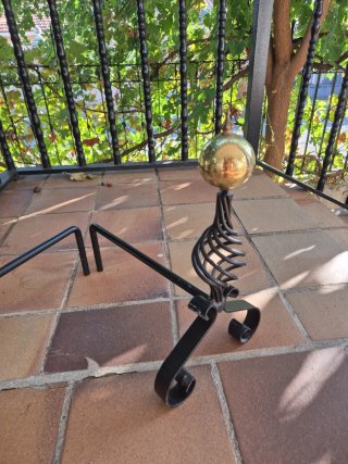 Morillos para chimenea
