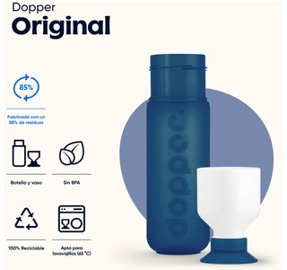 Botella agua Dopper Original Cosmic Storm 450ml