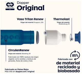 Botella agua Dopper Original Cosmic Storm 450ml