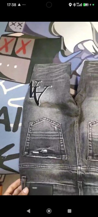 Amiri Jeans Grises Talla 28/S