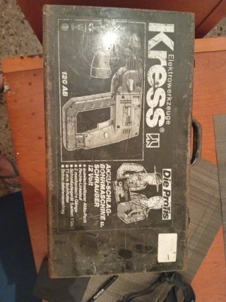 Taladro a batería Kress 12V