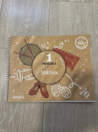 Libro Música 1º Primaria Anaya