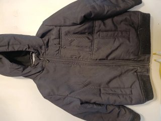 Chaqueta niño negra 7-8 años