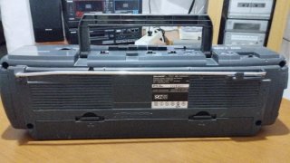 Radio Cassette Doble Sharp WO-T205