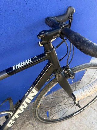 Bicicleta Triban 540 Negra