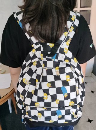 Zaino Vans x Simpsons Checkerboard