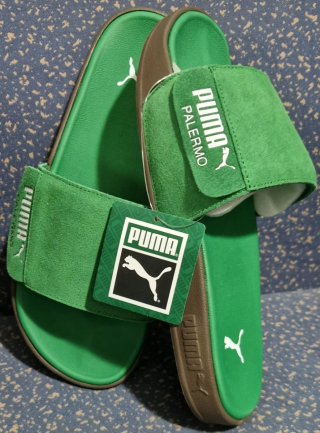 Chanclas Puma Leadcat 2.0 Palermo Foil Slides.