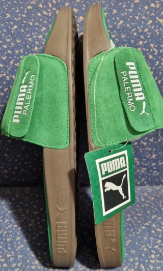 Chanclas Puma Leadcat 2.0 Palermo Foil Slides.