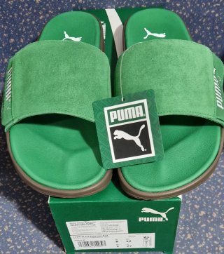 Chanclas Puma Leadcat 2.0 Palermo Foil Slides.