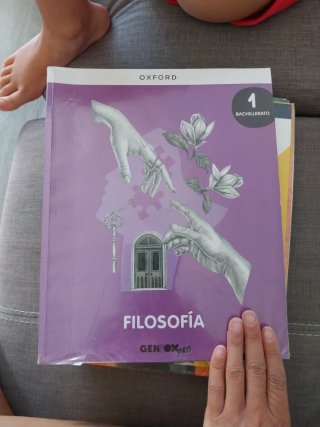 Filosofía 1º Bachillerato. Libro del estudiante...