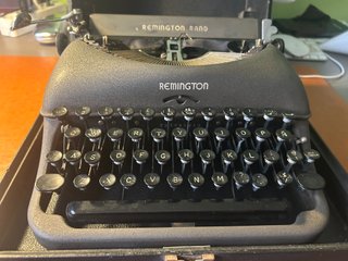 Máquina de escribir Remington Rand vintage