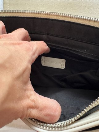Bolso Parfois Beige Cadena
