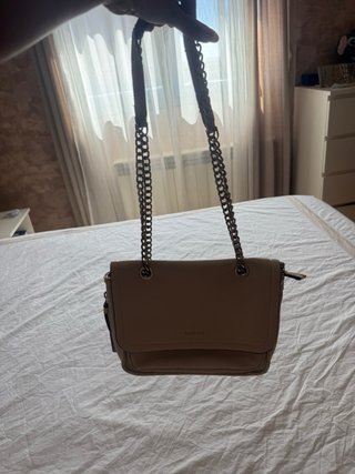 Bolso Parfois Beige Cadena
