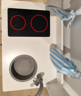 Cocina de Juguete IKEA Blanca