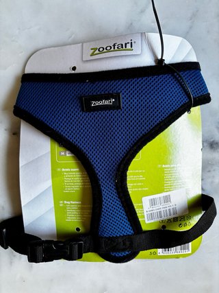 Arnés acolchado perro Zoofari (Talla M) – Nuevo