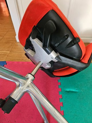 Silla de oficina Vitra con ruedas