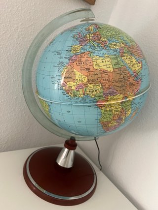 Lámpara Globo Terráqueo Decorativo