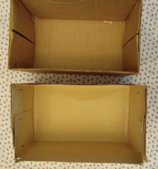 Caja Teléfono Juguete Antiguo vacía