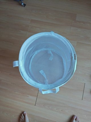 Cubo para ropa sucia plegable