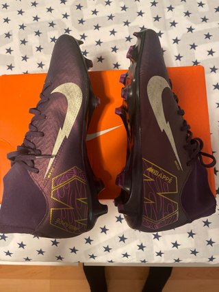 Zapatillas Tacos Nike Mbappé Morado/Dorado