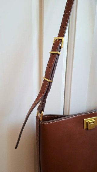Bolso bandolera marrón