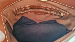 Bolso bandolera marrón