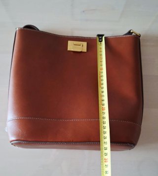 Bolso bandolera marrón