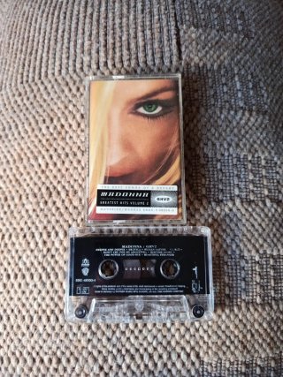 Madonna GHV2 Greatest Hits Volume 2 Cassette