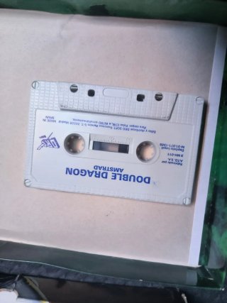 Juego Amstrad CPC Double Dragon Cassette