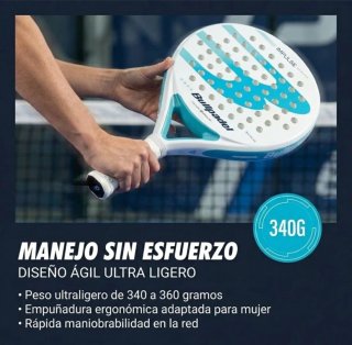 Pala de pádel mujer.  Nueva.
