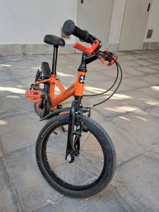 Bicicleta infantil B'TWIN naranja