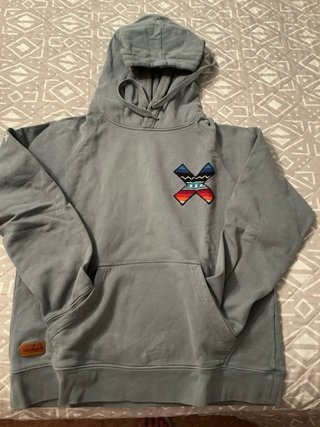 Sudadera Blue Banana con parche