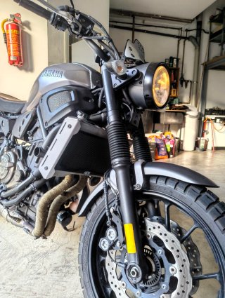 Yamaha XSR700 Akrapovič 2016