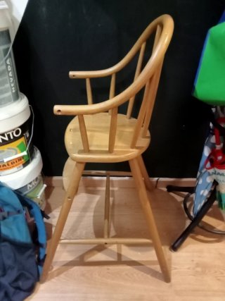 Trona de madera ikea