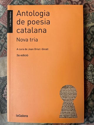 Antologia de poesia catalana : nova tria