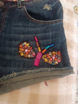 Pantalones cortos vaqueros Desigual niña