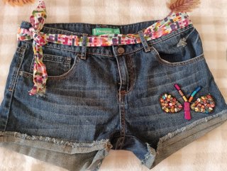 Pantalones cortos vaqueros Desigual niña