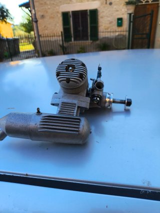Motore aereo simil OS Supertigre asp 120 20cc
