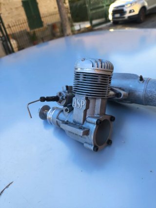 Motore aereo simil OS Supertigre asp 120 20cc