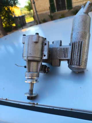 Motore aereo simil OS Supertigre asp 120 20cc