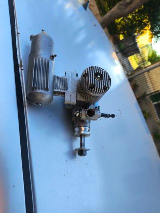 Motore aereo simil OS Supertigre asp 120 20cc