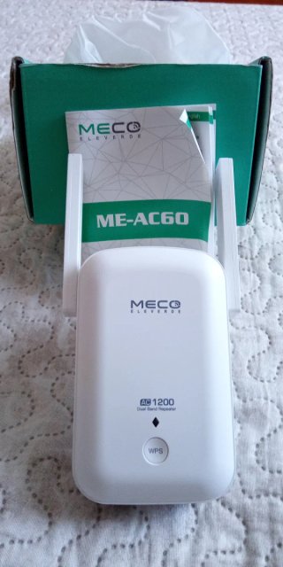 Repetidor WiFi MECO AC1200 ME-AC60