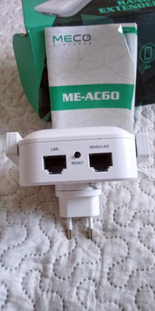 Repetidor WiFi MECO AC1200 ME-AC60